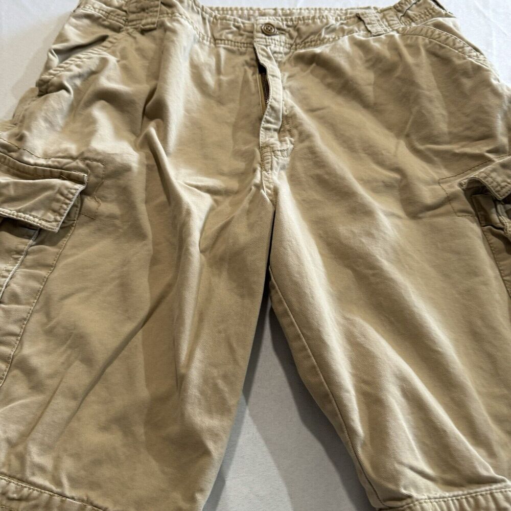 Plugg Jean Co. Men's Size 38 Beige Cargo Shorts